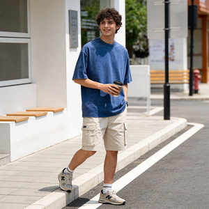 T-Shirt Casual in Cotone 100% di Alta Qualità per <span class=keywords><strong>Uomo</strong></span>, Stile Retrò, <span class=keywords><strong>Moda</strong></span> <span class=keywords><strong>Giovanile</strong></span>, Disponibile all'Ingrosso - Product Image 2