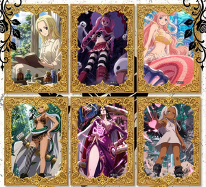 Carte Métallique <span class=keywords><strong>One</strong></span> <span class=keywords><strong>Piece</strong></span> Great Waterway Anime Trading Cards Luffy Zoro <span class=keywords><strong>Sanji</strong></span> Cartes à Collectionner Gravées au Laser Manga Pack Cadeau - Product Image 1