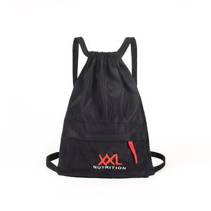 Benutzer definierte Logo Brief gedruckt Fitness Sport Gym Sack Leichte Workout <span class=keywords><strong>Draw</strong></span> <span class=keywords><strong>String</strong></span> Bag Wasserdichter Nylon Kordel zug Rucksack - Product Image 1