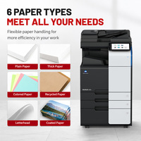 Imprimante couleur A3, scanner et fax neufs pour photocopieur Konica Minolta Bizhub C301i (25-36 ppm, 8 Go de mémoire)