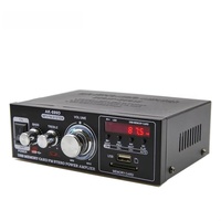 Mini amplificateur Bluetooth haute puissance 220V, carte SD, radio FM USB, amplificateur audio HIFI sans perte à impédance fixe