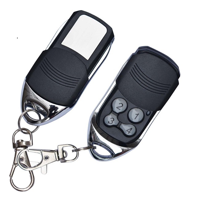For Model 115 EA433 2KM/2KS/4KS Compatible Garage Door Rolling Code 433.92MHz Digital LED Display 4-Button ABS Remote