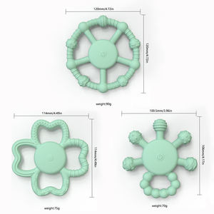 Venta caliente <span class=keywords><strong>mordedor</strong></span> eléctrico de silicona de grado alimenticio bebé sensorial suave USB <span class=keywords><strong>vibrador</strong></span> dentición juguetes para calmar el dolor de dientes <span class=keywords><strong>mordedor</strong></span> - Product Image 6