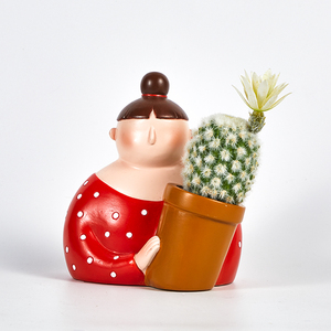 Bình Hoa Mặt Người Dễ Thương Bình Nhựa Trồng Cây Mọng Nước Chậu Hoa Đầu Mặt Nhân Vật Hoạt Hình Bình Hoa Nhân Vật Để Bàn Trong Nhà - Product Image 6