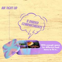 Boîte à lunch en silicone de qualité alimentaire personnalisée en gros avec compartiments, compatible micro-ondes et écologique, boîte bento portable pour enfants