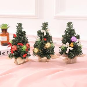 Adornos Navideños Ecológicos de Alta Calidad, Mini Árbol de Navidad, Adornos de Escritorio, Árbol Pequeño - Product Image 2