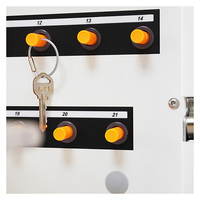 Caja de Seguridad con Sistema de Gestión de Llaves y Cerradura Electrónica de Código, Montada en Pared, Duradera, 99+ VG-L, para Uso en el Hogar y la Oficina