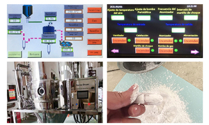 Machine de séchage par pulvérisation automatique électrique au GPL 380V 9KW avec moteur pour la production facile de poudre alimentaire - Nouveaux composants (roulements) pour lait - Product Image 4