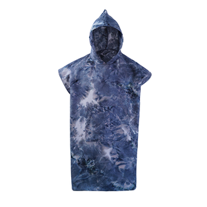 Customized Microfiber Sand Free Fast Dry Summer Swimming Hoodie <strong>Beach</strong> Surf Poncho Towels <strong>Changing</strong> <strong>Robe</strong> - Product Image 3