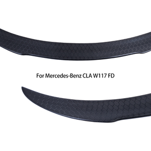 สปอยเลอร์หลังคาร์บอนไฟเบอร์ทรงรังผึ้ง รุ่น W117 C117 FD สำหรับปี 2013-2019 - Product Image 3