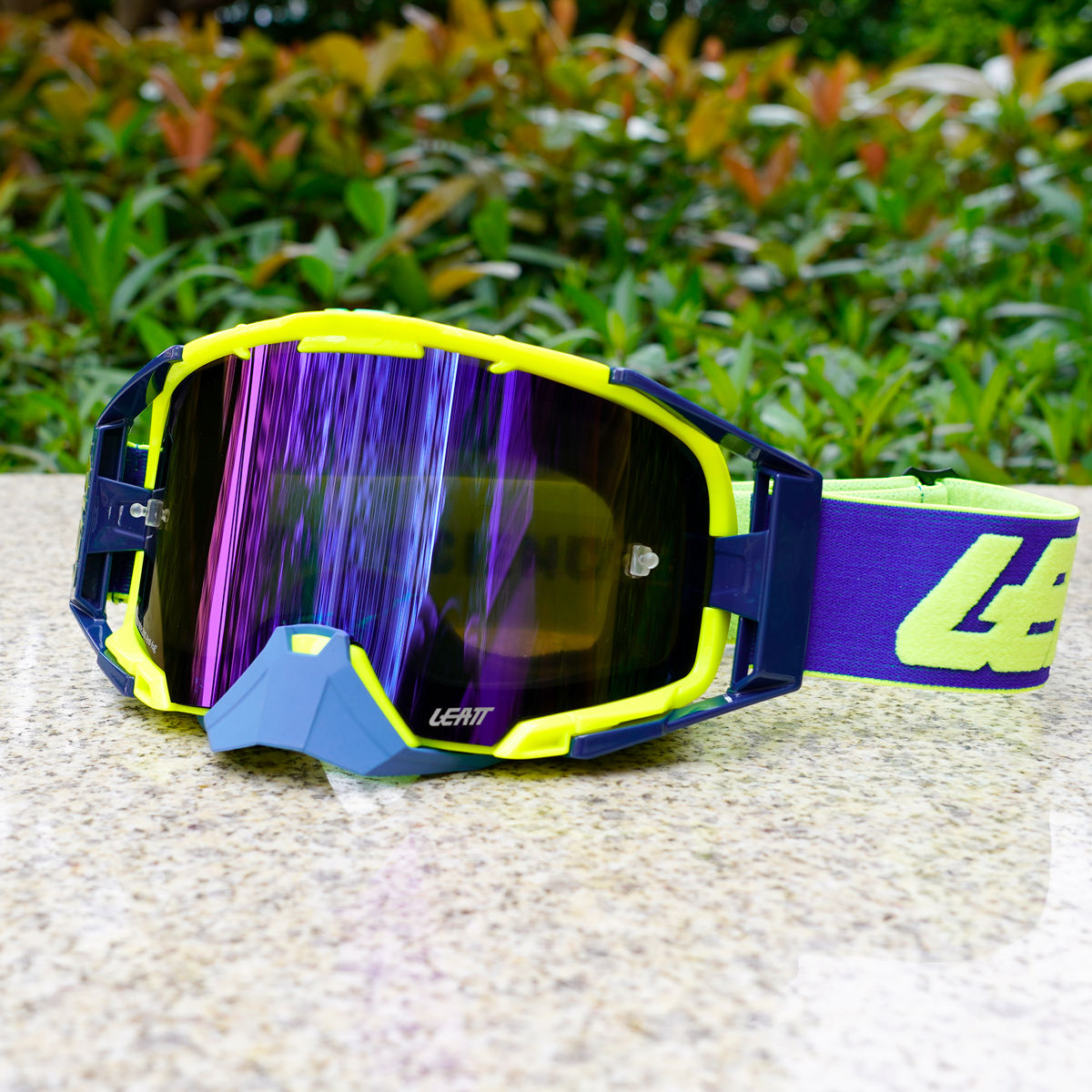 Navy Yellow Frame / Blue Lens