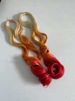 New Look French Curl 75g Seidig lose Welle Flechten Haar aufsatz Spanisch Pony Style Up & Down Ombre