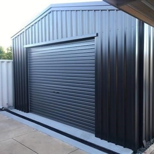 <span class=keywords><strong>Porte</strong></span> <span class=keywords><strong>de</strong></span> <span class=keywords><strong>garage</strong></span> automatique moderne en acier inoxydable isolé blanc, coupe-vent et légère, pour villa - Product Image 5