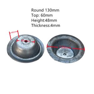 רגלי משטחים מפלדה מגולוונת ניתנות להסרה ODM/OEM עבור מתקני אחסון מתכת עם קיבולת של 3000 ק\"ג - Product Image 5