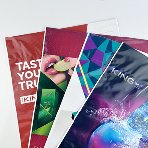 <b>Plastic</b> <b>Tote</b> Bags Garment Bag PE Film Multi Color Reinforced Handles Shopping Bag - Product Image 1