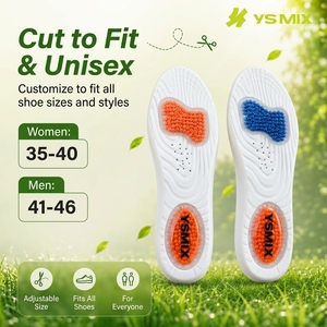 Semelles orthopédiques de soutien de la voûte plantaire pour le <span class=keywords><strong>sport</strong></span>, légères, respirantes, en PU, pour chaussures - Product Image 1