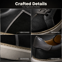 RADOLFA – Baskets élégantes grande taille pour hommes, style décontracté chic, légères, rehaussantes, tendance, pour la marche