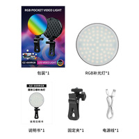 Offre Spéciale marque Compatible trois couleurs LED Clip lumière Flexible téléphone portable lumière de remplissage pour diffusion en direct beauté bureau de poche