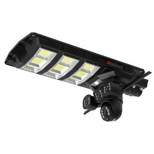 Anxinshi Große Solarleuchte 4 Linsen 3 Bildschirme PTZ Solarkamera P2P 8K WLAN Außen-Sicherheitskamera 20W Solarleuchte CCTV-Kamera - Product Image 1