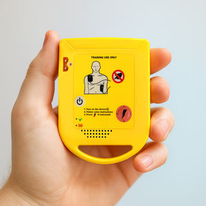 XFT D0009 Mini Aed Trainer Cpr Treinamento Primeiros Socorros Equipamento Educacional Aed Desfibrilador Modelo para Ensino - Product Image 1