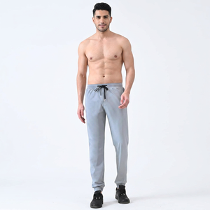 Pantalon de survêtement décontracté en coton pour homme, à lacets, respirant et anti-humidité, idéal pour la course et l'entraînement, vente en gros OEM directe usine - Product Image 1