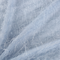 Offre Spéciale multicolore nouveau Design De Mode En Mousseline De Soie fleurs coupées tissu 100% polyester tissu