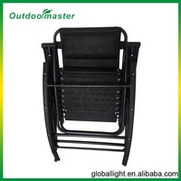 Fauteuil à bascule zéro gravité classique en tube d'acier ovale