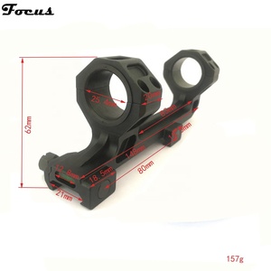 Săn bắn chiến thuật 25.4mm Vòng kép <span class=keywords><strong>cantilever</strong></span> phạm vi gắn kết với mức độ bong bóng 30mm Phạm vi gắn kết - Product Image 4