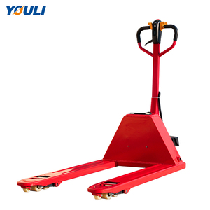 2000kg Camión de mano eléctrico 2Ton 4410LB Transpaleta semi eléctrica con el precio más bajo para almacén - Product Image 1
