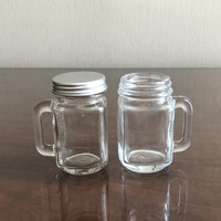Mini flacon à condiments, bouteille à épices pour barbecue, ensemble de salières et poivrières en verre carré en forme de nid d'abeille avec couvercles en acier inoxydable