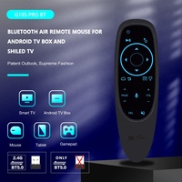 Nouvelle télécommande sans fil G10s pro avec rétroéclairage 2.4 et BT5.0 double module air mouse compatible avec ATV Voice et IR learning