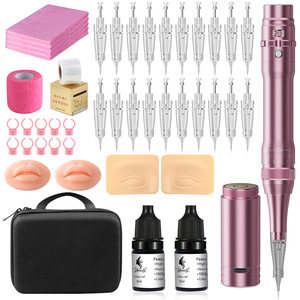 Kit Completo de Tatuaje Inalámbrico, Máquina de Tatuaje Integrada, Pluma para Cejas, Herramienta de Belleza para Uso Profesional en Estudios de Tatuaje y PMU - Product Image 3