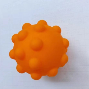 Balle anti-stress à presser - Jouet sensoriel amusant pour enfants et adultes, jouet sensoriel à bulles douces pour soulager l'anxiété - Product Image 4