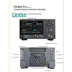 Generador de Señales Multifunción Rigol Dg902 Pro de 70 Mhz con Frecuencímetro de Alta Resolución Lexso - Product Image 5