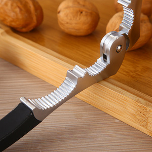 Dụng cụ nhà bếp Pecan Walnut công cụ kim loại tự chủ bền vững Hợp kim kẽm <span class=keywords><strong>nutcracker</strong></span> plier Clip hải sản sheller hạt dẻ mở - Product Image 3