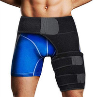 Attelle de compression pour la hanche et l'aine, soulagement de la sciatique, néoprène, protection de la taille et de la jambe, vente chaude