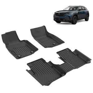 Tapis auto personnalisé étanche tous temps Tpe tapis de sol de voiture doublures tapis arrière de siège tapis de coffre pour Mazda Cx-50 hybride 2025- - Product Image 3