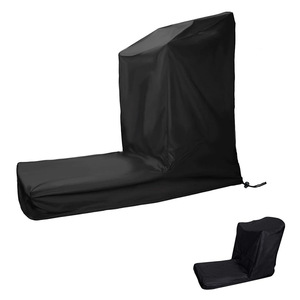 <b>Treadmill</b> Protective Cover Black Polyester Outdoor <b>Portable</b> Dust Cover for Gym Equipment - Product Image 1