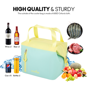 Bolsa Térmica <span class=keywords><strong>para</strong></span> Almuerzo Everich, Nuevo Diseño, 10L, 4-6 <span class=keywords><strong>Horas</strong></span>, 100% a Prueba <span class=keywords><strong>de</strong></span> Fugas, con Cierre Impermeable, <span class=keywords><strong>para</strong></span> Uso Diario - Product Image 5