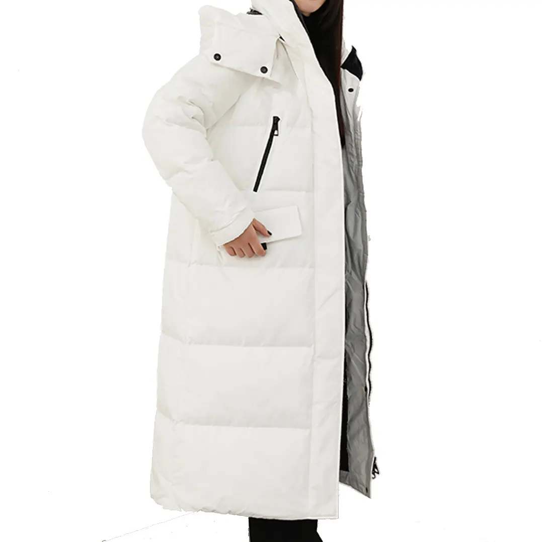 2022 BC manteau femme hiver winter long coat down winter puff thick puffer jacket over knee woman puffer jacke