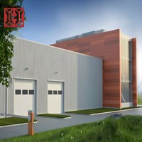 Bâtiment de stockage frigorifique en structure acier industrielle pour hôtels et restaurants, avec conception compacte pour cuisine, garde-manger et atelier