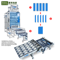 Machine d'emballage automatique de sachets et ligne de production de conditionnement en boîtes avec comptage