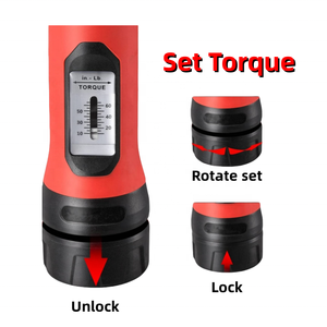 21 Uds preestablecido ajustable 10-65In.lb controlador de par Manual destornillador de par de ventana herramienta de reparación de bicicletas - Product Image 3