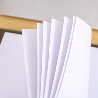 Carnet de notes à feuilles mobiles en cuir PU avec logo gravé personnalisé en gros classeur à anneaux A5 A6 budget