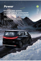 Véhicule utilitaire électrique 5 portes 5 places 3500W SUV 4 roues avec frein de stationnement électronique élégant 60 km/h autonomie <100 km