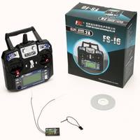 Control Remoto Inalámbrico Original Flysky FS-i6 2.4G 6CH AFHDS 2A, Kit de Sistema de Radio para Helicóptero RC, Planeador, Hobby, Piezas para Construcción DIY