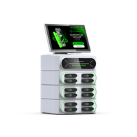 Station de partage de batteries externes 2025 la plus vendue pour centres commerciaux avec terminal de paiement et lecteur publicitaire
