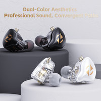 Écouteurs filaires QKZ AK9 PRO, écouteurs intra-auriculaires, son Hi-Fi, audio haute fidélité avec micro intégré, contrôle intégré pour la musique, les jeux et les sports