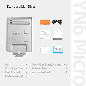 <span class=keywords><strong>Yongnuo</strong></span> YN6 Mini <span class=keywords><strong>Flash</strong></span>, <span class=keywords><strong>Flash</strong></span> sur caméra en option, adapté aux chaussures chaudes universelles - Product Image 6