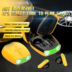 Audífonos <span class=keywords><strong>X16</strong></span> Pro Tws de Baja Latencia, Auriculares Inalámbricos Hifi para Gamers, Auriculares Intrauditivos con Pantalla LED para Juegos - Product Image 4